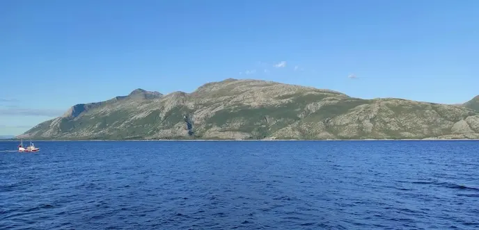 J'aime les panoramas ! Une photo de Vevelstad depuis un ferry