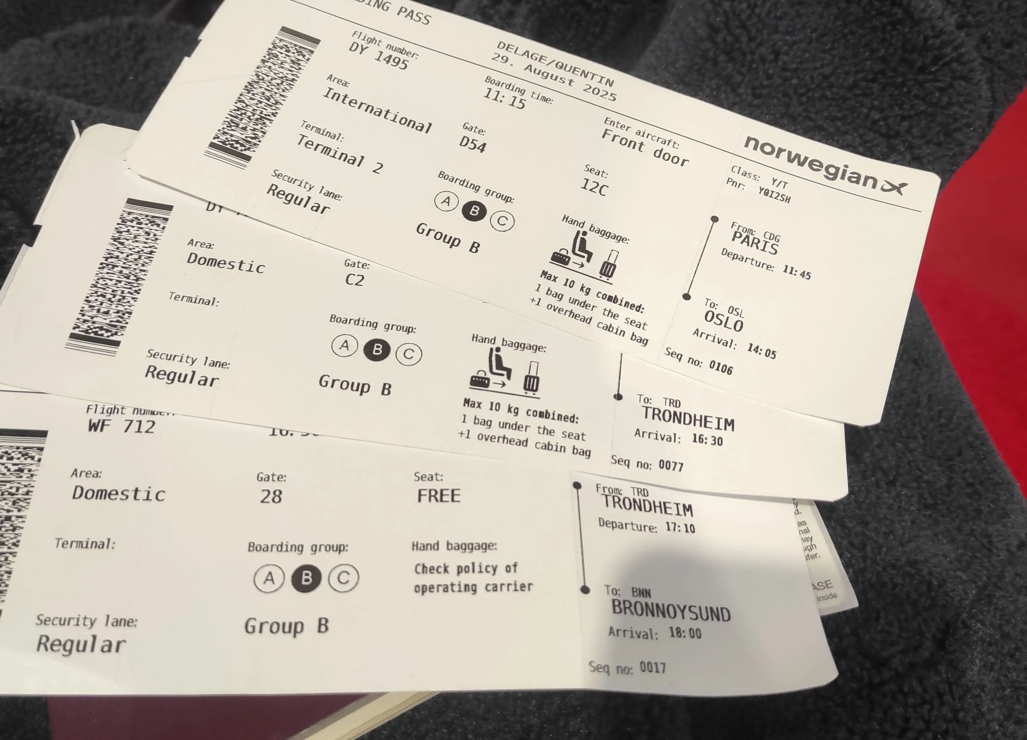 3 vols pour s'approcher de Vevelstad Des billets d'avion