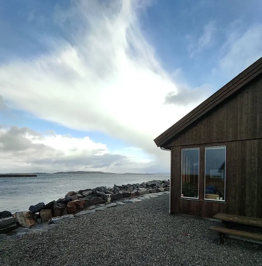 Une photo du studio Ocean Sound, sur l'île de Giske