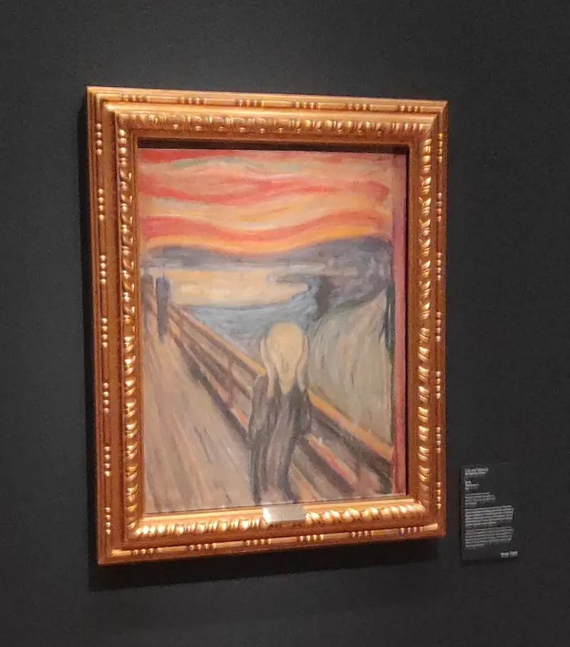 Une photo du tableau Le Cri