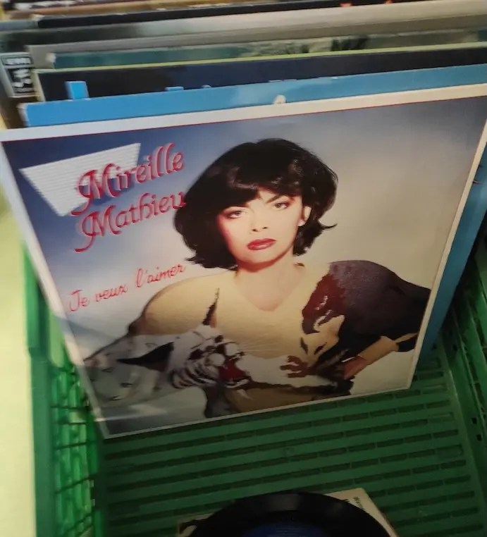 Un vinyle de Mireille Mathieu