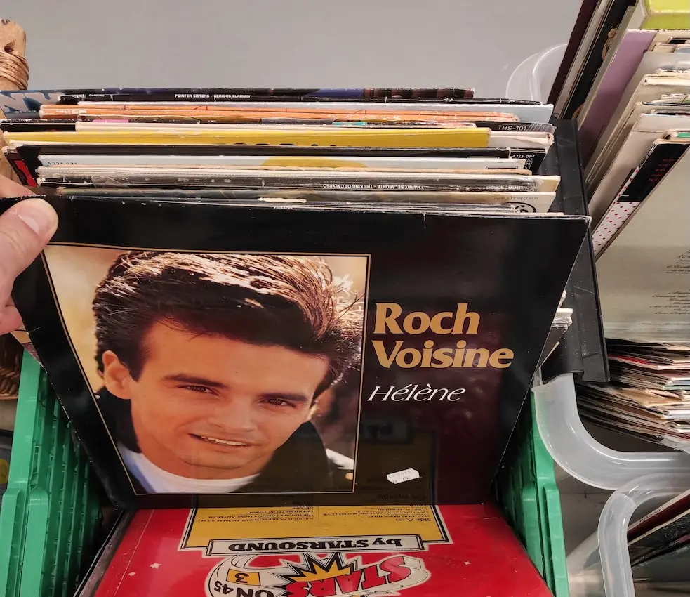 Un vinyle de Roch Voisine